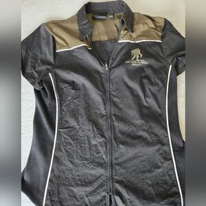 Harley-Davidson x Wounded Warrior Project Women XL Black Full-Zip Shirt